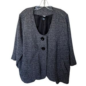 Studio 1940 Women’s Two Button Blazer Jacket Size 24 W